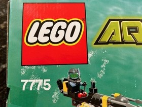 Lego 7775 - Aqua Raider Aquabase Invasion - New, Sealed - Retired