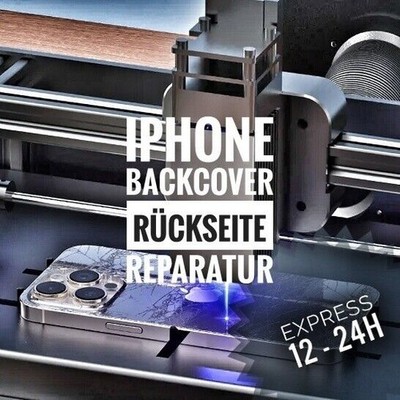 iPhone Backcover Reparatur Rückseite Glas Back-Glass Laser DIY Modelle 8-16