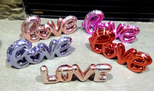 Rachel Zoe Love Balloon Tabletop Decor Valentines Day Asst Colors Figurine