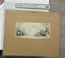 PMG Obsolte Bank Note Proof - RARE - Danforth, Wright, & Co.