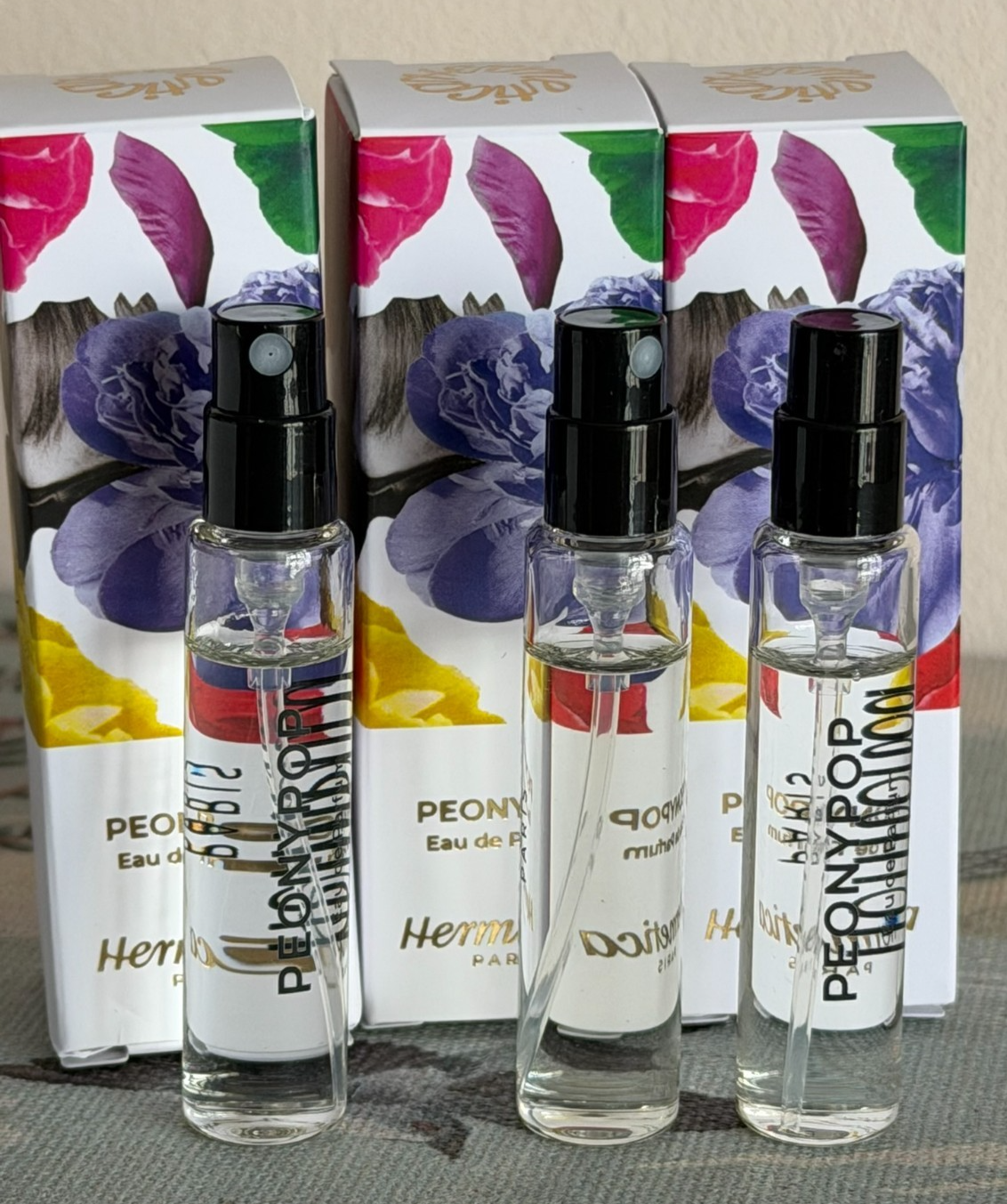 Hermetica PEONYPOP Eau de Parfum 5ml x 3 Minis Vegan Niche EDP Worth £33 Free 🚚
