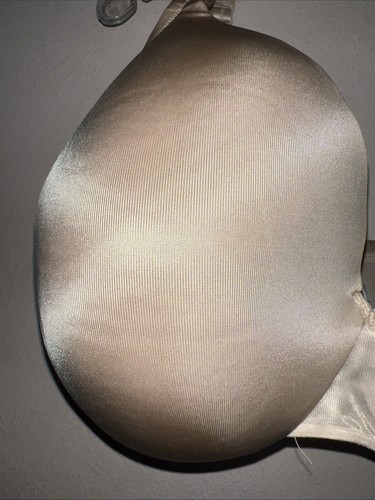 CACIQUE Sz 40H Tan Beige Nude Smooth Lightly Lined Full Coverage Bra - Picture 3 of 10