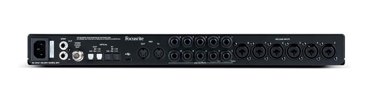 Focusrite Scarlett 18i20 Gen 3 18-in 20-out USB Audio Interface 