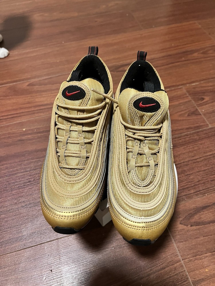 Nike Air Max 97 OG Golden Bullet Women's Running Shoes Size 8.5