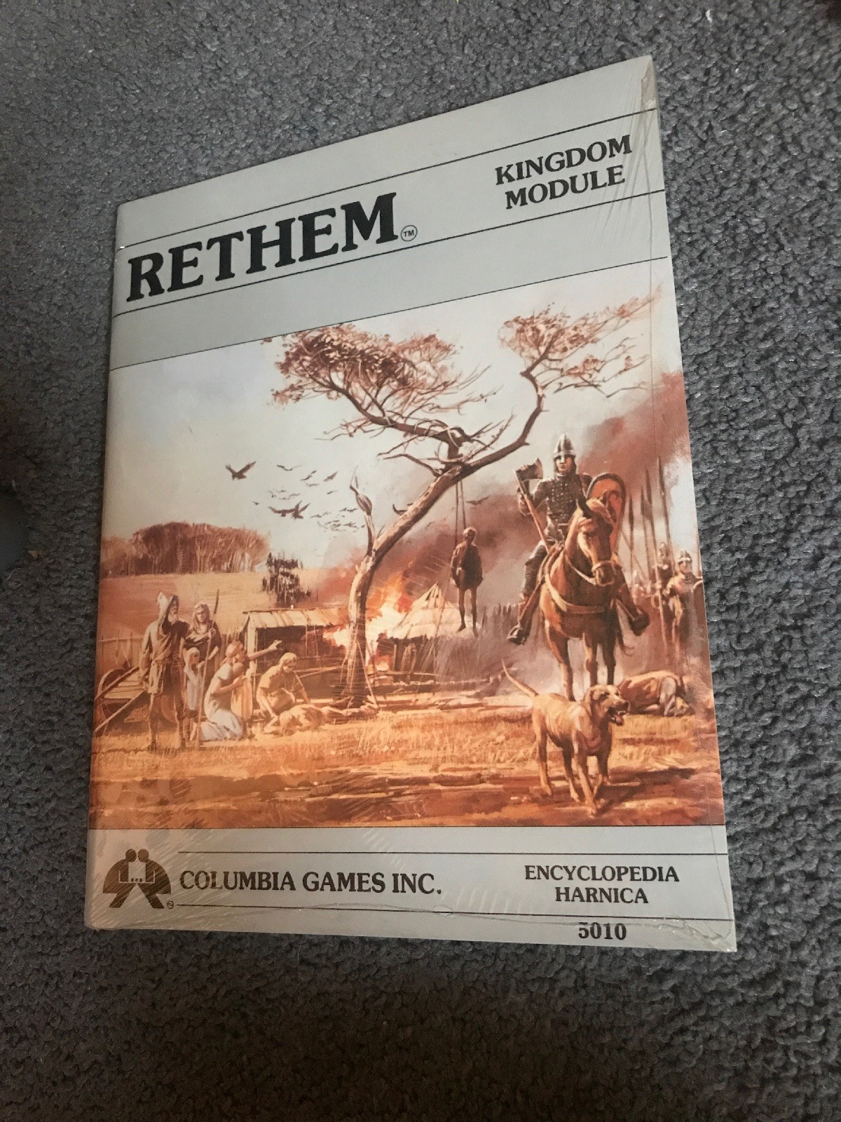 Columbia Games Harn Rethem SC EX 5010 Vintage New Columbia Games Harn Rethem SC EX 5010 Vintage New
