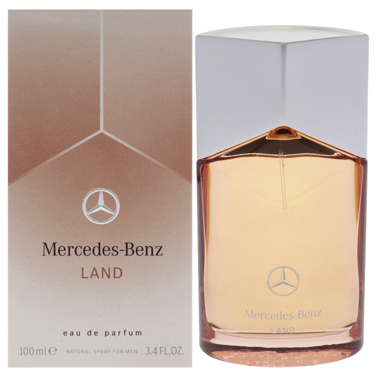 【新品・未使用】Mercedes-Benz Eau de Parfum 60ml Mercedes Benz Land by Mercedes-Benz for Men - 3.4 oz EDP Spray