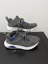 Puma X-Ray Kids Gray Blue Running Sneakers Youth Size 4C Athetic Shoes 193165-13