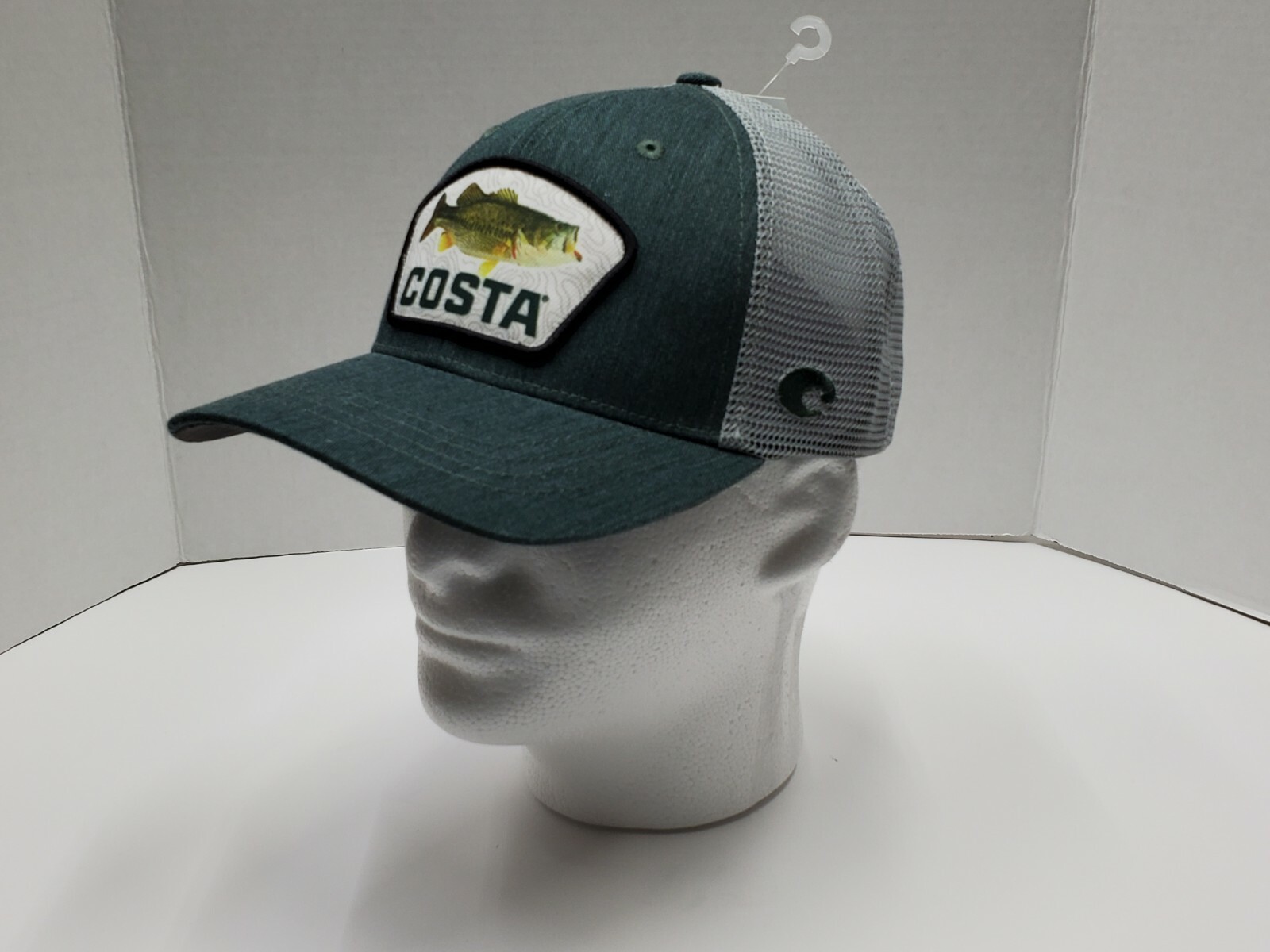 Green Heather Adjustable Back One Size Fishing