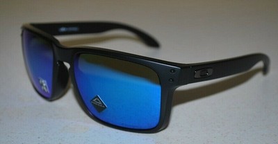 Oakley Holbrook XL Glasses - Matte Black/Prizm Sapphire Polarized -  OO9417-2159