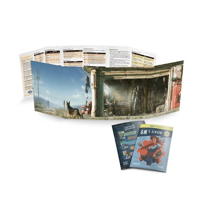 Fallout : The Roleplaying Game GM´s Screen + Booklet - Modiphius