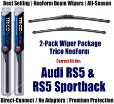 2pk Super-Premium NeoForm Wipers fit Audi RS5 & RS5 Sportback - 162413/2013
