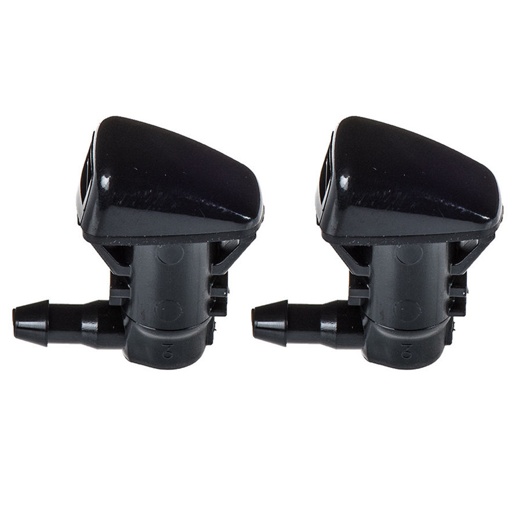 Pair New for Ford Super Duty Windshield Washer Jet Nozzle Sprayer Set