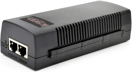 60W Gigabit Poe+ Injector, 10/100/1000Mbps, Poe++ Injector Ethernet Adapter, Shi - Picture 8 of 12