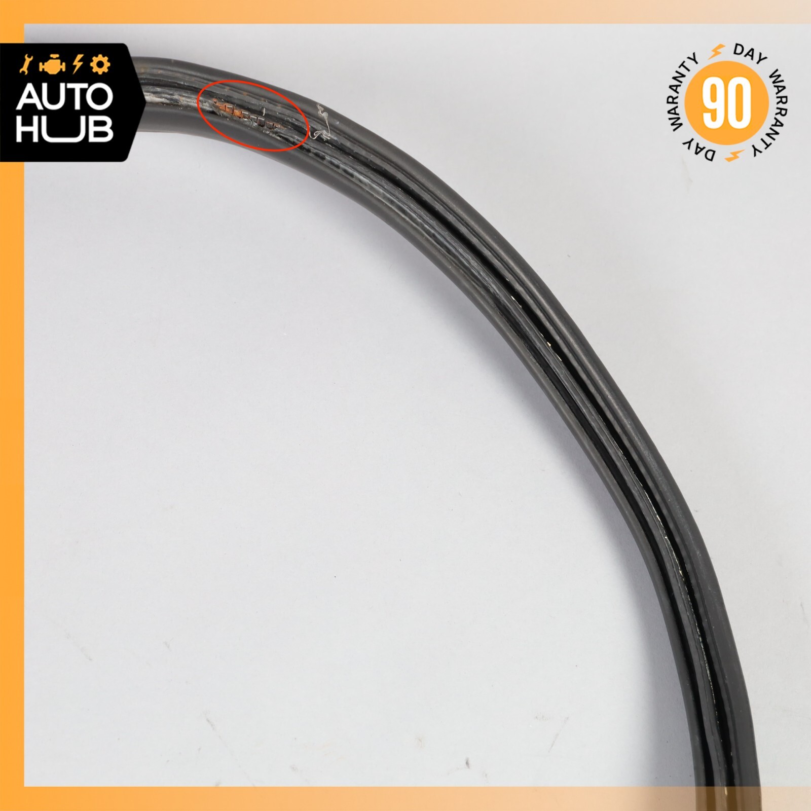 03-10 Bentley Continental GT Coupe Trunk Lid Cover Seal Rubber OEM