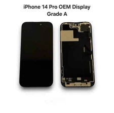 OEM OLED Pull For Apple iPhone 14 Pro LCD Display Touch Screen Frame A+