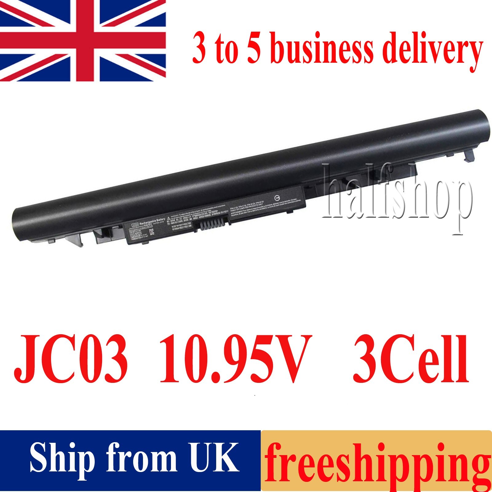 JC03 Battery For HP 919700-850 HSTNN-PB6Y HSTNN-LB7V 919701-850 HSTNN-LB7V