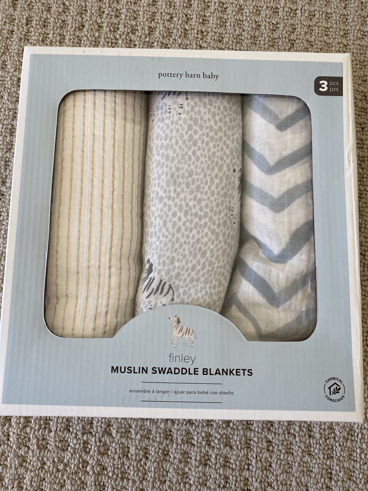 pottery barn muslin swaddle