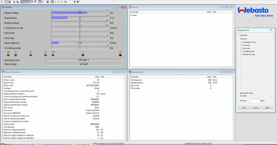 Aftermarket STEUERGERÄT for  Webasto T Top Z ,C, E ECU, univ. Diesel - Image 2 of 2