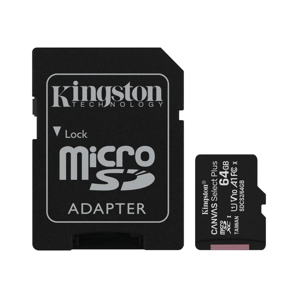 64 GB Memory Card for Oukitel C18 Pro Smartphone Kingston Micro SD Card 64GB - Image 3 of 4