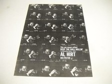 AL HIRT This One Means Action KEEP THE BALL ROLLIN' 1968 Promo Display Ad