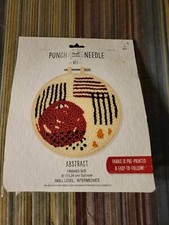 Needle Creations Punch Needle Kit, ABSTRACT, NEW