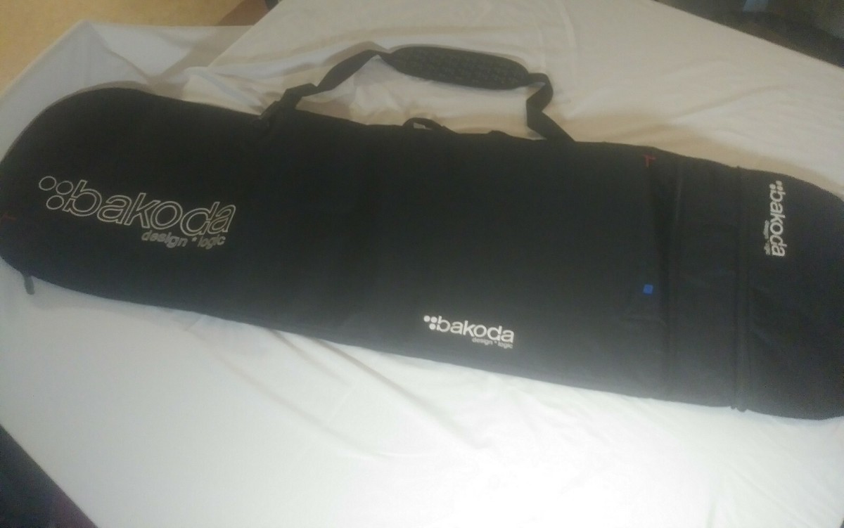 Bakoda Snowboard Travel Luggage Shoulder Carry Case Black 61 Bakoda Snowboard Travel Luggage Shoulder Carry Case Black 61