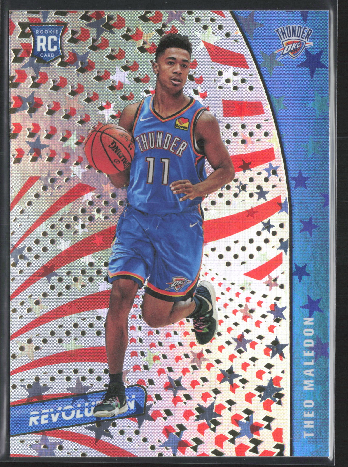 2020 Panini Revolution Theo Maledon Astro Rookie Card RC #149