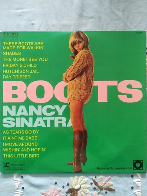 Nancy Sinatra Boots Vinyl LP deutscher schallplattenclub Sonderausgabe Rarität