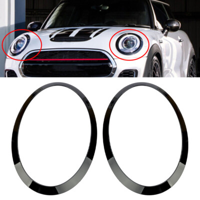 Ersatz-Scheinwerferverkleidungskit, 2 Stück, Für BMW MINI COOPER F55 2014 2021 Oem 51137300631 51137300632 51712355791 51712355798 89883830