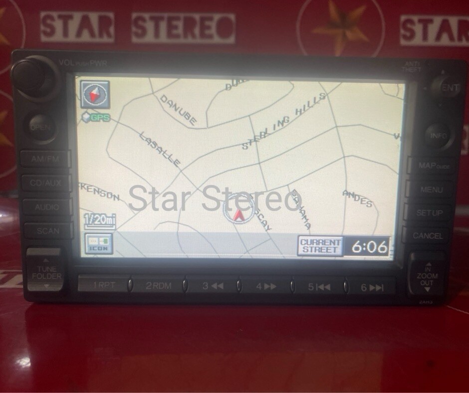 HONDA CIVIC HYBRID OEM XM Navigation Radio GPS 6 Disc CD Player