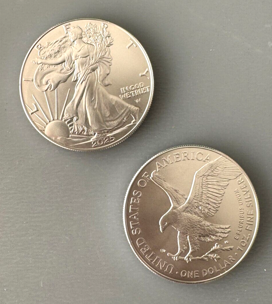 Silver 2025 American Eagle 1 oz. Fine Silver .999 US Mint Silver