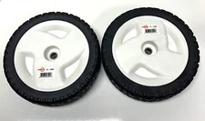 8″ X 2.00 Set Of 2 Front Drive Wheels For Toro Recycler 105-1815