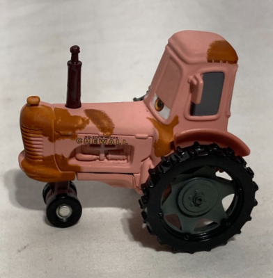 Genuine Disney Pixar Cars Radiator Springs Diecast Pink Tractor