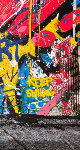 Mr. Brainwash M=bw² Collage Einstein Love is the Answer HAND SIGNED art 68/79 - Picture 7 of 14