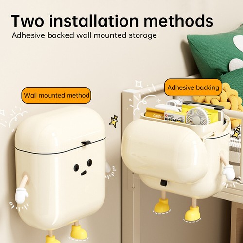 Hanging Trash Can For Kitchen Cabinet Door W/Lid Kitchen Trash Can Storage Box