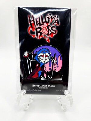 Helluva Boss Receptionist Stolas Enamel Pin - SOLD OUT!