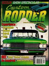 SEPTEMBER 1999 CUSTOM RODDER MAGAZINE, '59 CHEVY EL CAMINO