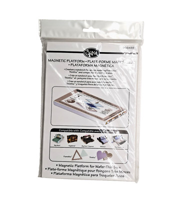 NEW Sizzix Magnetic Platform 656499 for Wafer Thin Dies Framelits Thinlits Etc