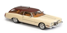 Esval Models 1972 Cadillac Eldorado 2 Doors Station Wagon 1:43 Beige