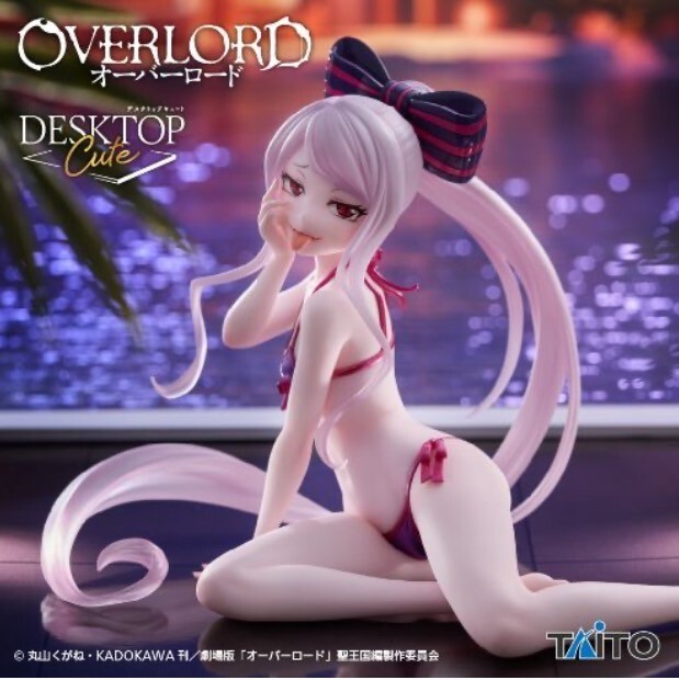 Overlord Desktop Cute Figure Shalltear Swimsuit Ver. Japan TAITO