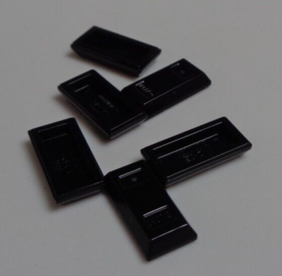 LEGO Parts & Pieces 99563 - 6156991 Black Bars x6 | eBay