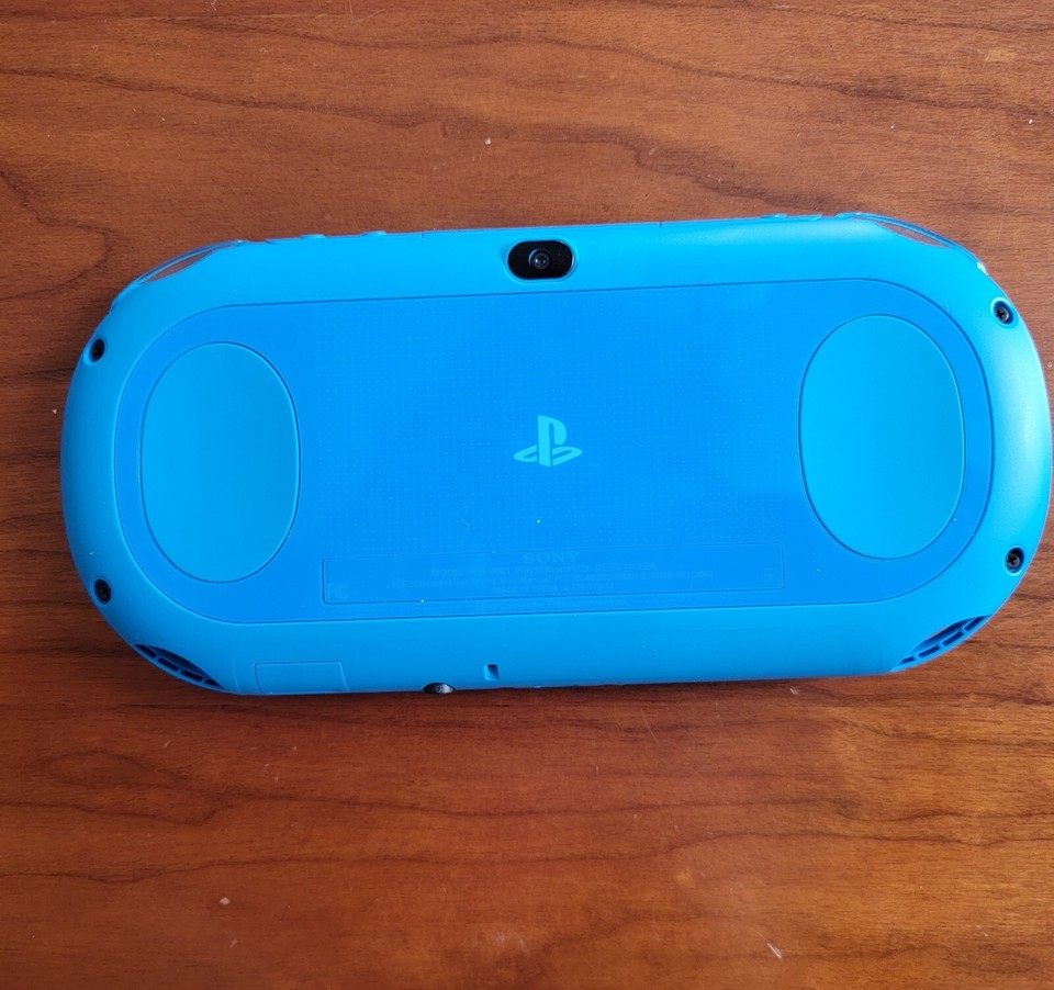 U.S. Aqua Blue PCH2001 Sony PlayStation PS Vita Slim Console Aqua
