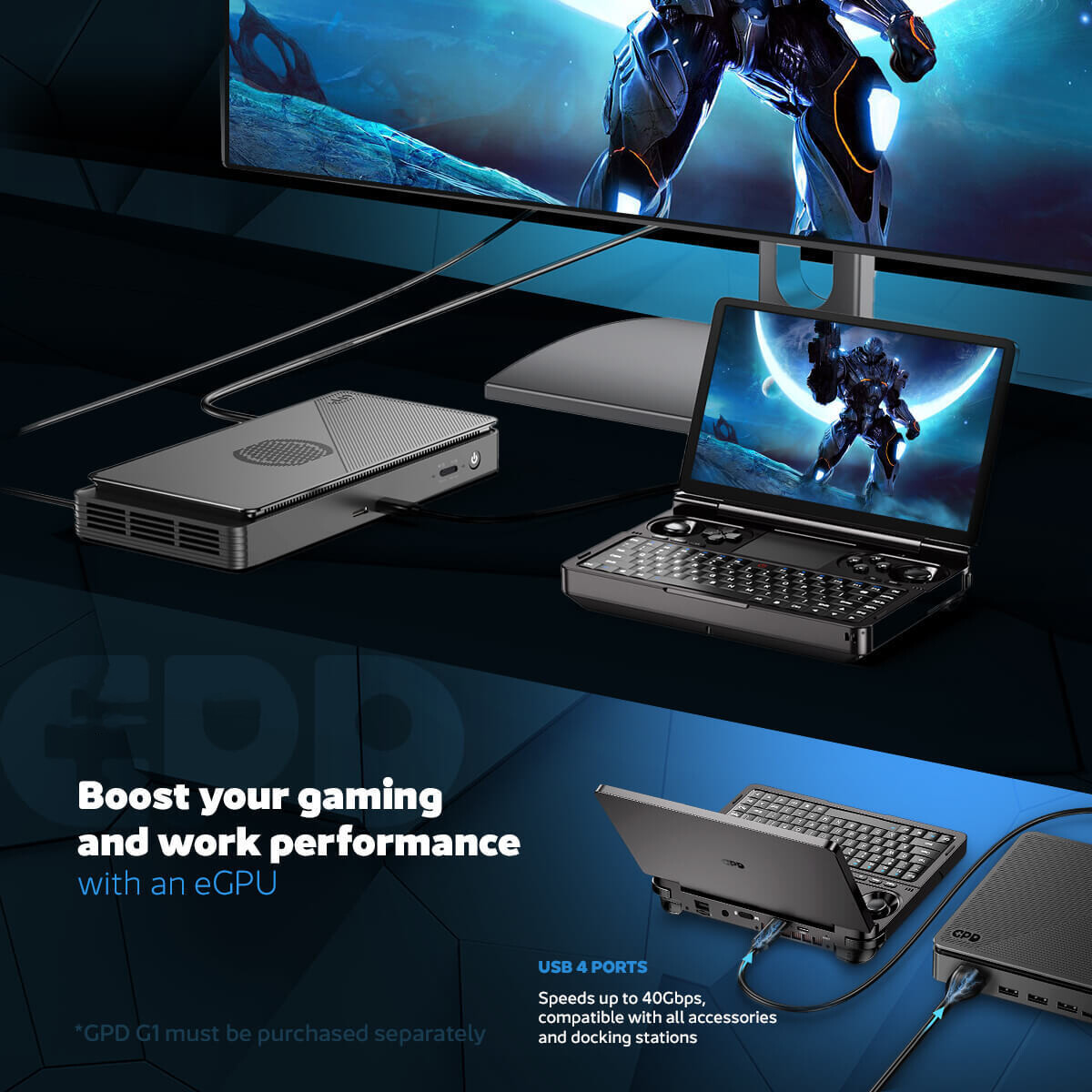 GPD WIN Mini 2025 Handheld MINI PC AMD Ryzen AI 9 HX370 / 8840U