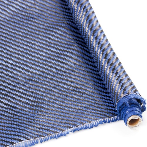Blue A+ 3K 200gsm Real Carbon Fiber Cloth High-Quality Carbon Fabric twill 12" - Picture 6 of 12