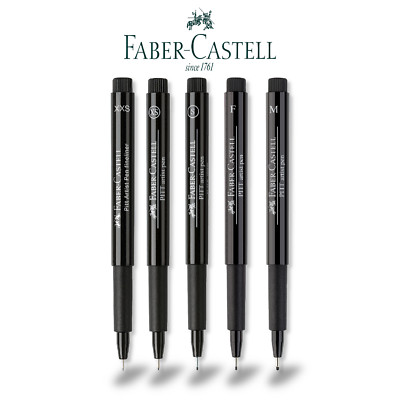 Faber-Castell Tuschestift Pitt Artist Pen  Farbe 199 schwarz