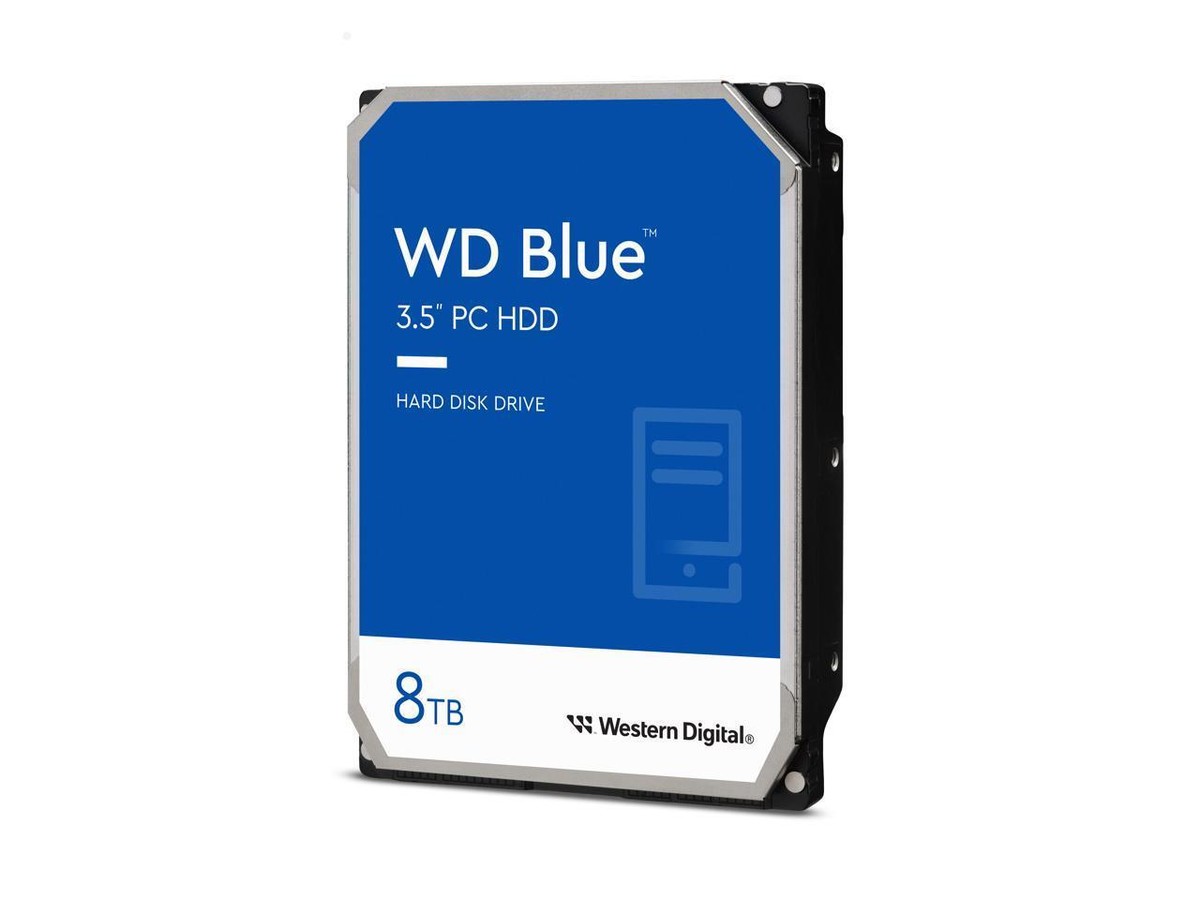 WD Blue PC Desktop 8TB Hard Drive Internal HDD 5640RPM SATA 6Gb/s