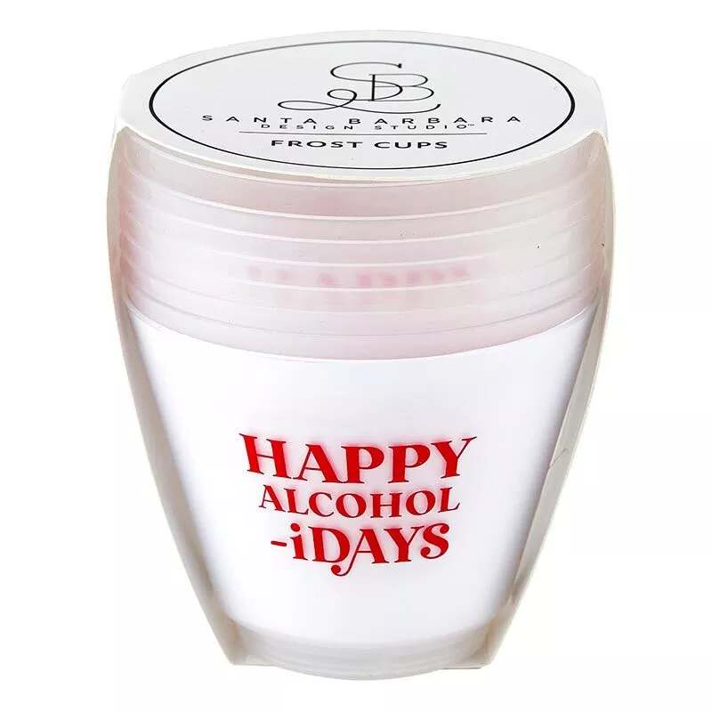 Frost Cup Set Face To Face 09 oz BPA Free Plastic Cups