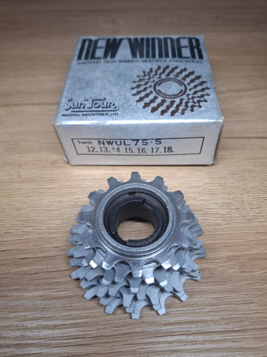 Suntour Retro Vintage Bicycle Parts NIB NOS NEW WINNER Freewheel 7