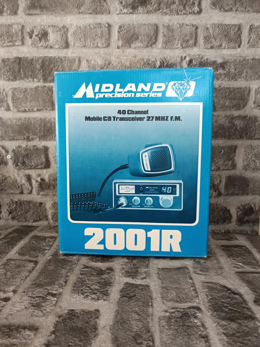 MidlandÂ® 40CH cb radio 1001Z 3 yr wrnty