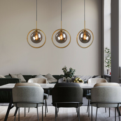 Kitchen Lamp Glass Pendant Light Home Chandelier Lighting Office Ceiling  Lights